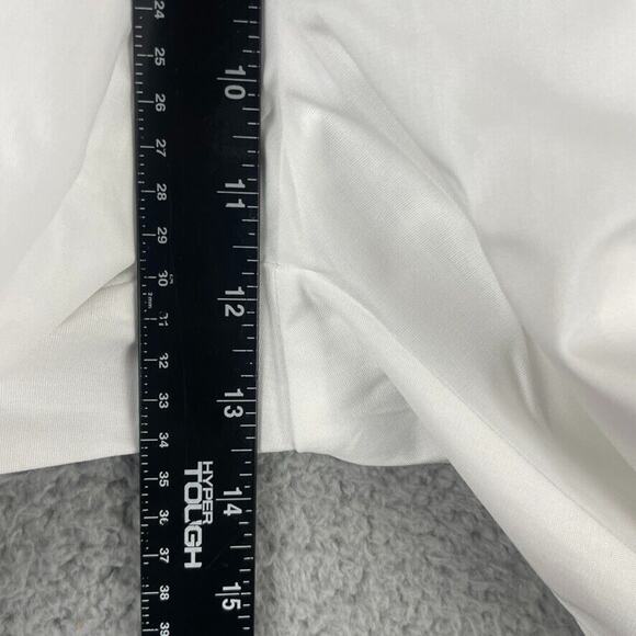 Strictly Scrubs Unisex Large White Classic Top and Pants Scrub Set - Picture 13 of 16